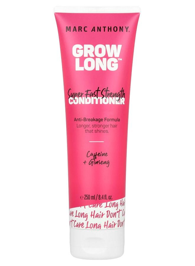 MARC ANTHONY Grow Long™ Super Fast Strength Conditioner Caffeine + Ginseng 8.4 fl oz (250 ml)