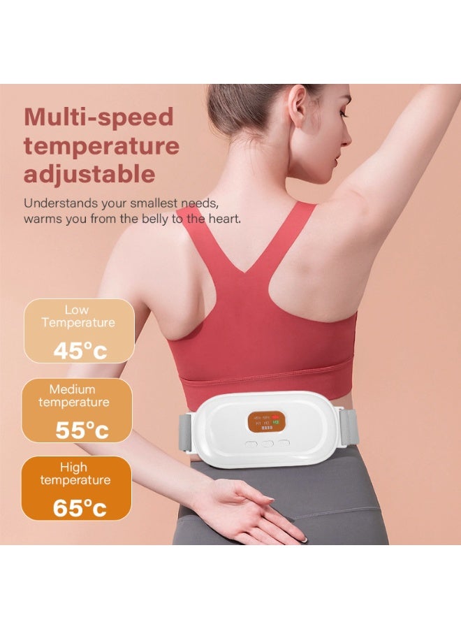 Women'S Menstrual Heating Pad, Heating Pad, USB Rechargeable, 3-Speed Temperature And 3-Mode Massage, Fast Warm Abdominal Wrap, Perfect Christmas Halloween Dating Gift for Girlfriend - Image 2