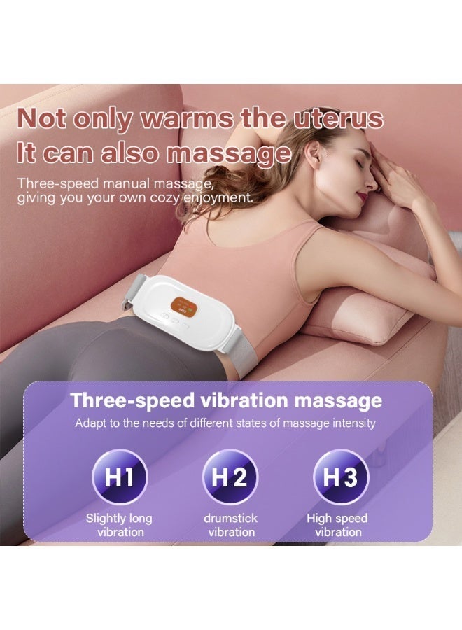 Women'S Menstrual Heating Pad, Heating Pad, USB Rechargeable, 3-Speed Temperature And 3-Mode Massage, Fast Warm Abdominal Wrap, Perfect Christmas Halloween Dating Gift for Girlfriend - Image 4