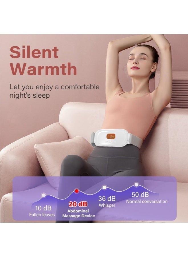 Women'S Menstrual Heating Pad, Heating Pad, USB Rechargeable, 3-Speed Temperature And 3-Mode Massage, Fast Warm Abdominal Wrap, Perfect Christmas Halloween Dating Gift for Girlfriend - Image 3