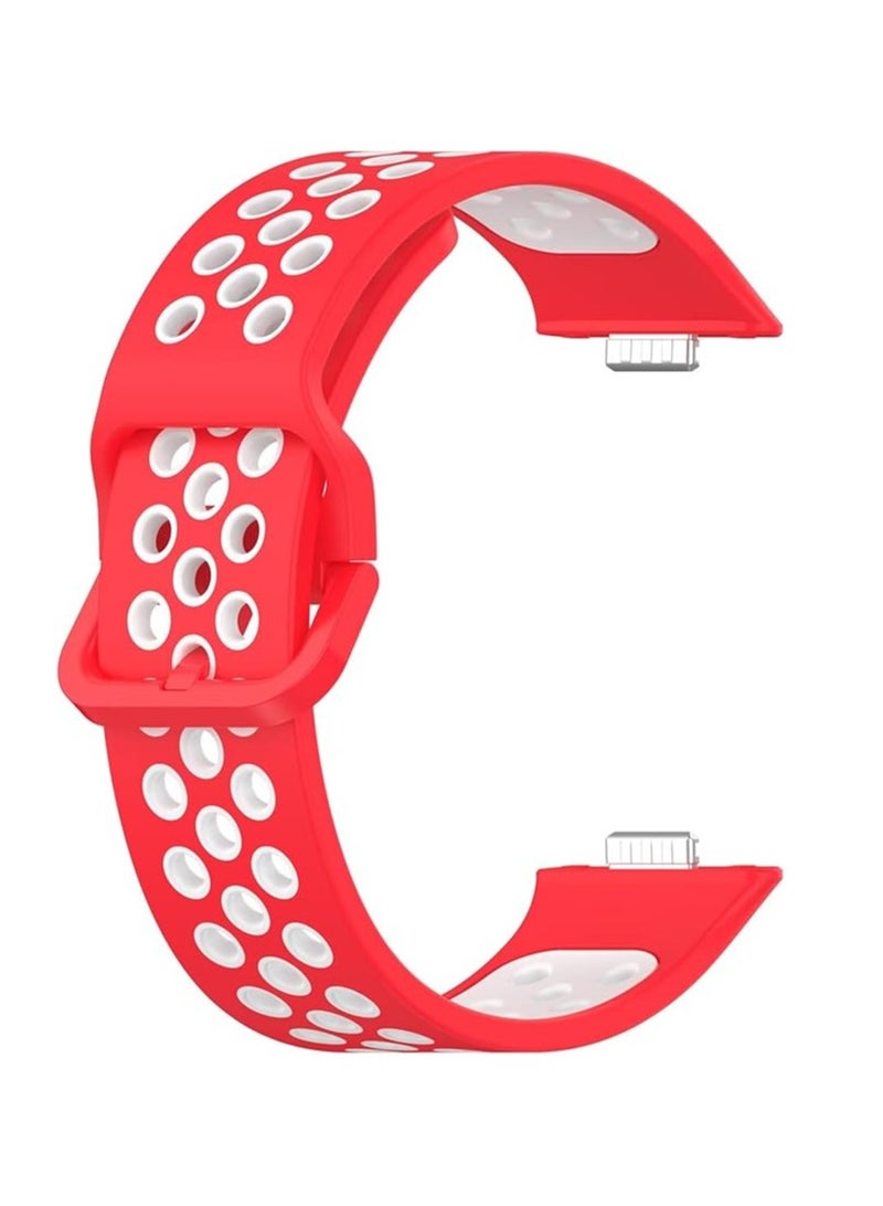 حزام متوافق مع Huawei Watch Fit 3، مقاوم للاهتراء، حزام ساعة بديل من السيليكون لـ Huawei Watch Fit 3. - Image 1