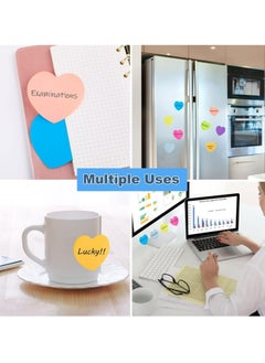 Oasisgalore 8 Pads Heart Sticky Notes  - Image 4