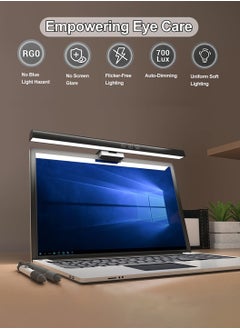 LEOKOR Three Lighting Modes USB LED Desk Lamp E-Reading Computer Monitor Light Bar Task Lamp with Touch Control 50CM  - Image 3