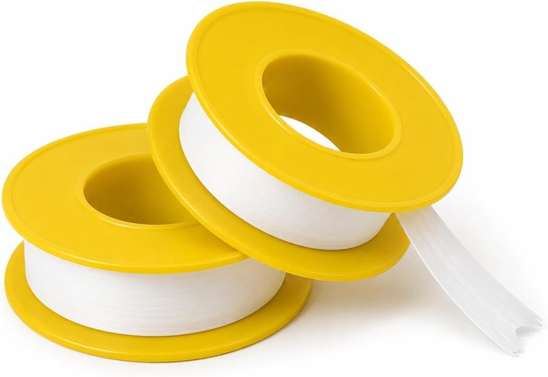 Hasanat Essentials PTFE Thread Seal Tape 12mm x 0.075mm x 10 Meter - Pack of 2 - Image 1