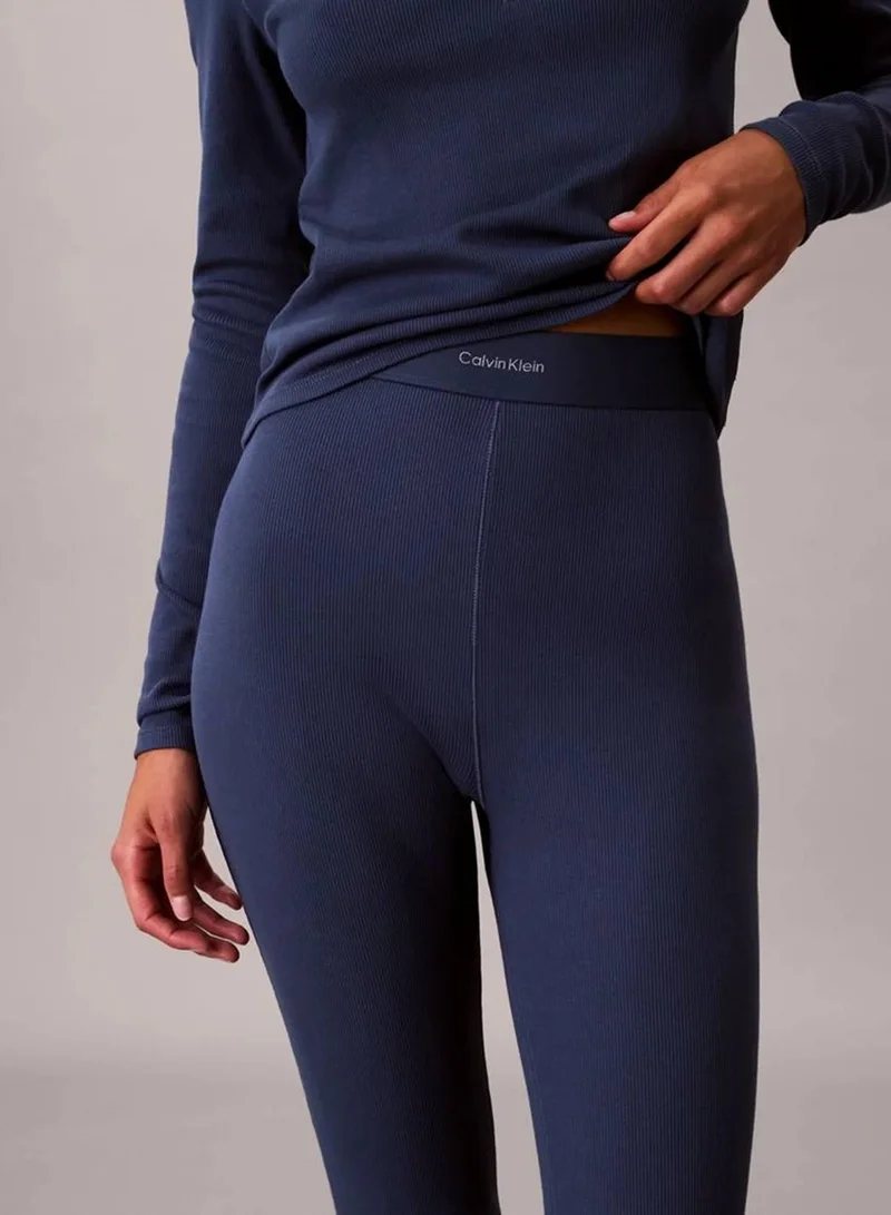 Calvin Klein Lounge Leggings - Cotton Stretch Rib