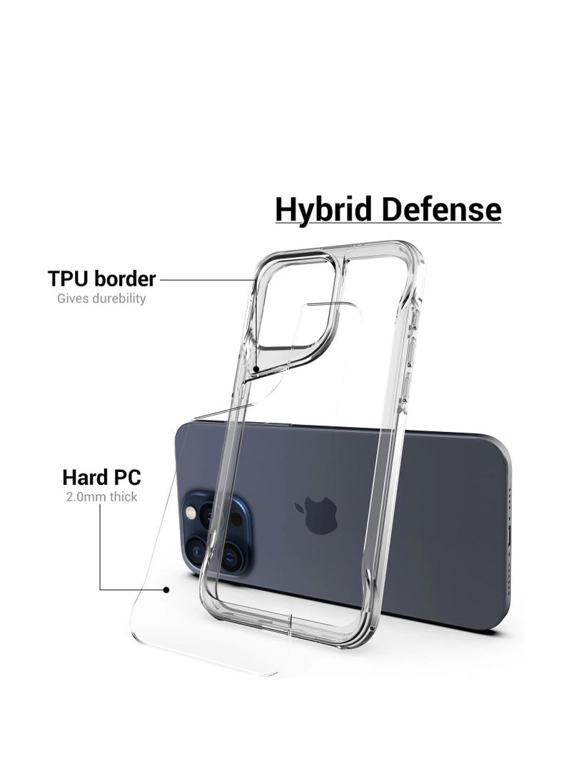 Gear4 Crystal Palace Compatible with for iPhone 15 Pro Max 6.7-Inch Case, Advanced Impact Protection with Technology, Anti-Yellowing, Phone Cover – Transparent - Image 5