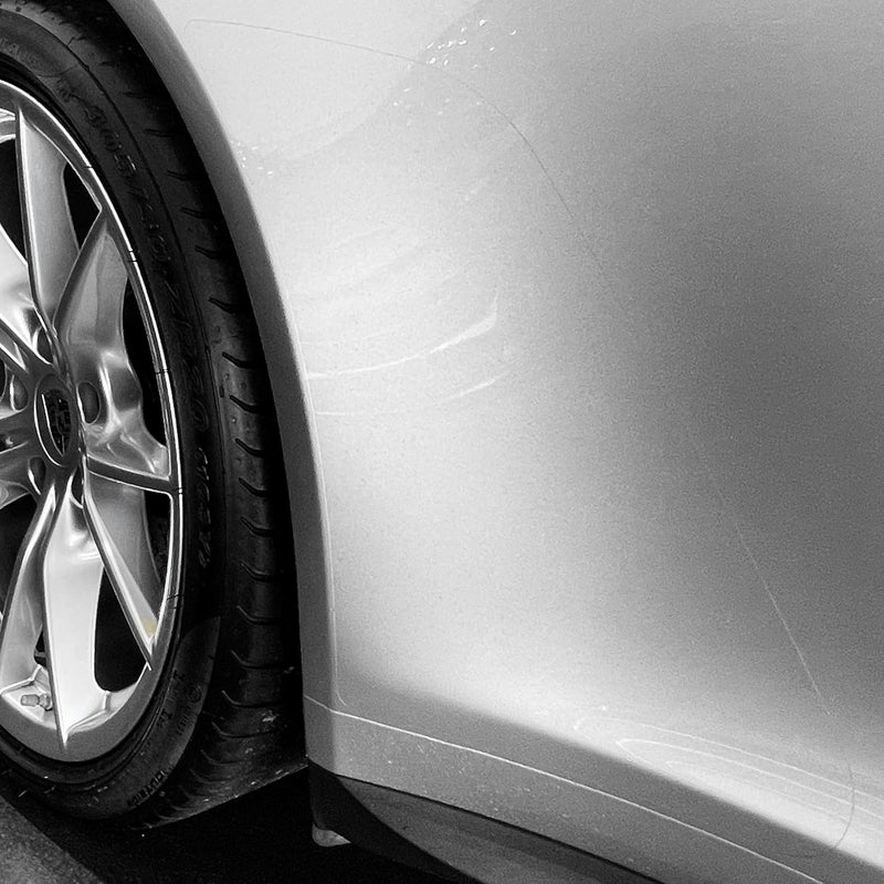 شريط فينيلي شفاف من Stone Guard متوافق مع سيارة Porsche 911 طراز 991 (2012–2019) وفيلم الحماية PPF من 3M | شرائط تزيين للجانبين الأيسر والأيمن للسيارة - Image 1