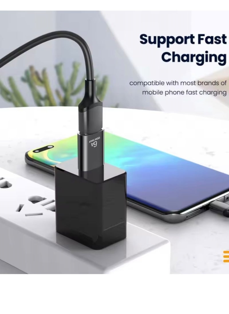 XTREME OTG charging connector with 6A charger port from Type-C to USB 120W for charging and high-speed data transfer adapter   Type C to USB, male to female, card reader, computer and laptop  - Image 2