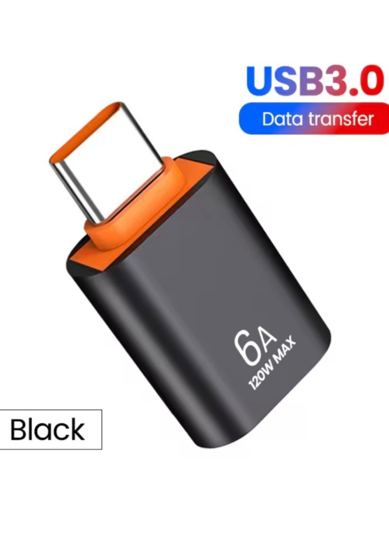 XTREME OTG charging connector with 6A charger port from Type-C to USB 120W for charging and high-speed data transfer adapter   Type C to USB, male to female, card reader, computer and laptop  - Image 3