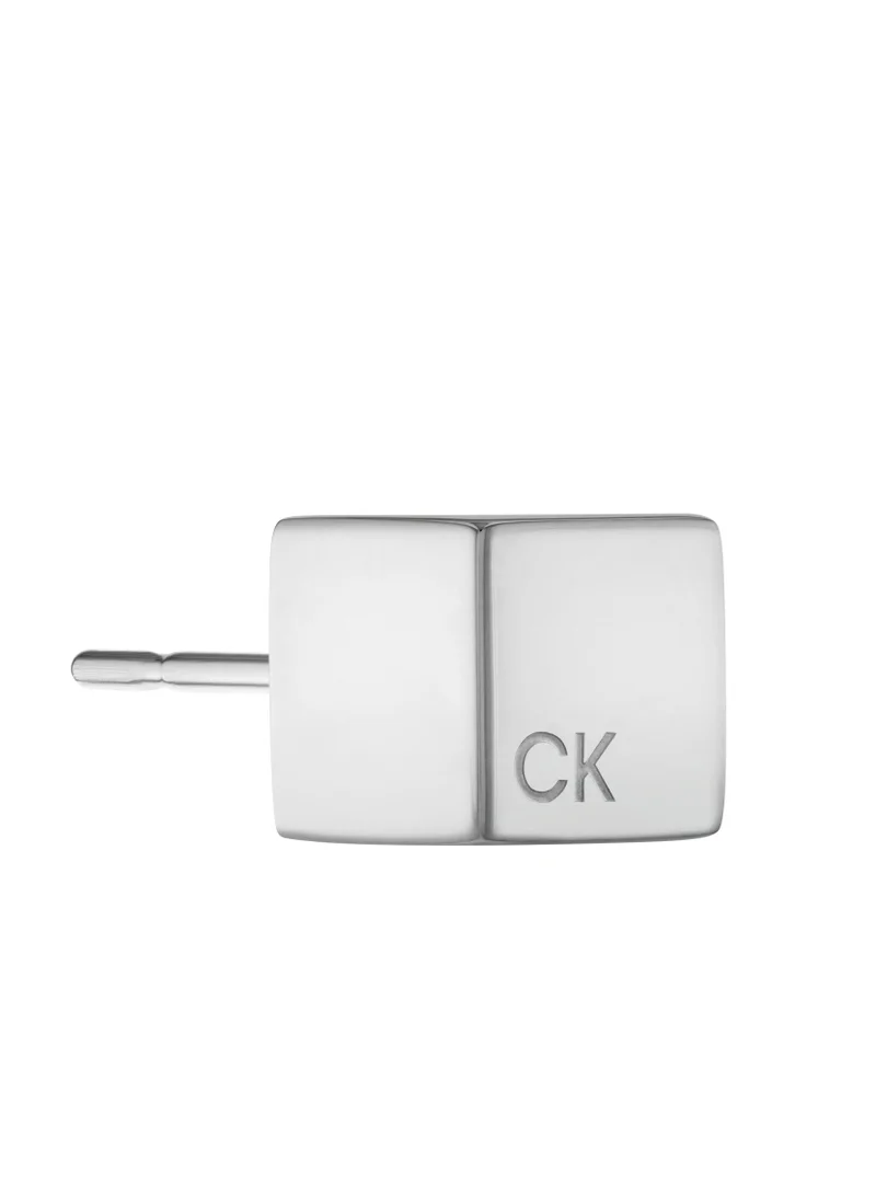 كالفن كلاين Calvin Klein Women's Silver Stud Earrings - 35000245