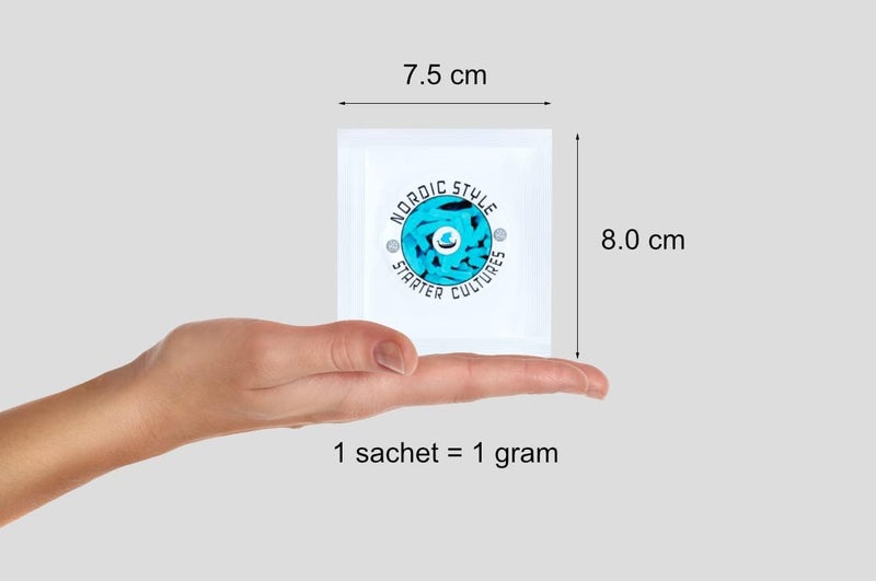 NPSelection Nordic Style Starter Culture for Homemade Yogurt and Dairy Products - Pack of 3 Sachets - Image 4