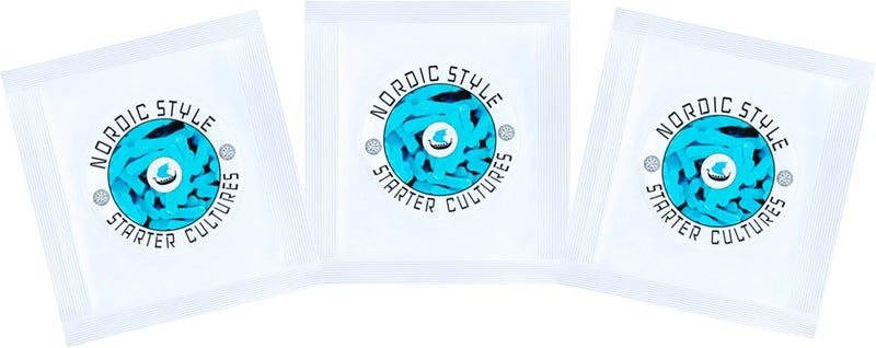 NPSelection Nordic Style Starter Culture for Homemade Yogurt and Dairy Products - Pack of 3 Sachets - Image 1