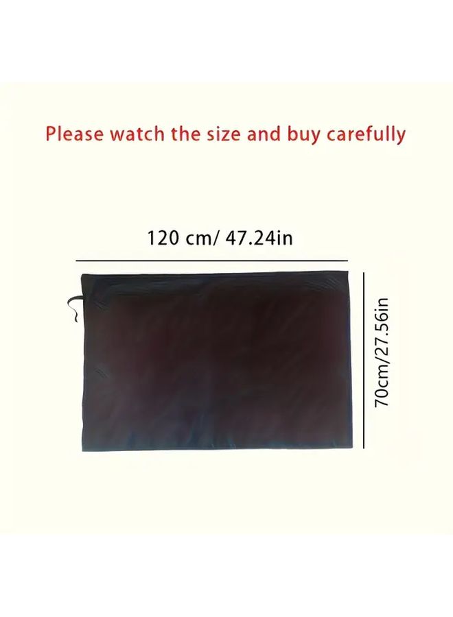 Black Universal Trunk Mat for Car Cargo Pet Protection Liner - Image 3