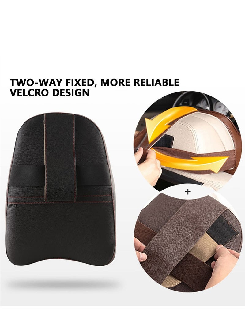 Excefore Car Seat Neck Pillow Durable Pure Memory Foam Neck Pillow Comfortable Ergonomic Breathable Removable Seat Headrest Pad for Neck Back Pain Relief  - Image 2