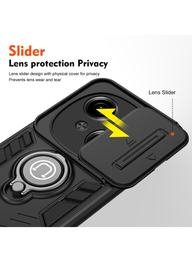 عام غطاء تكنو سبارك جو 2025 - هيكل PC صلب رفيع مع TPU مضاد للصدمات، غطاء مات مع حامل حلقي وواقي كاميرا منزلق - Image 2