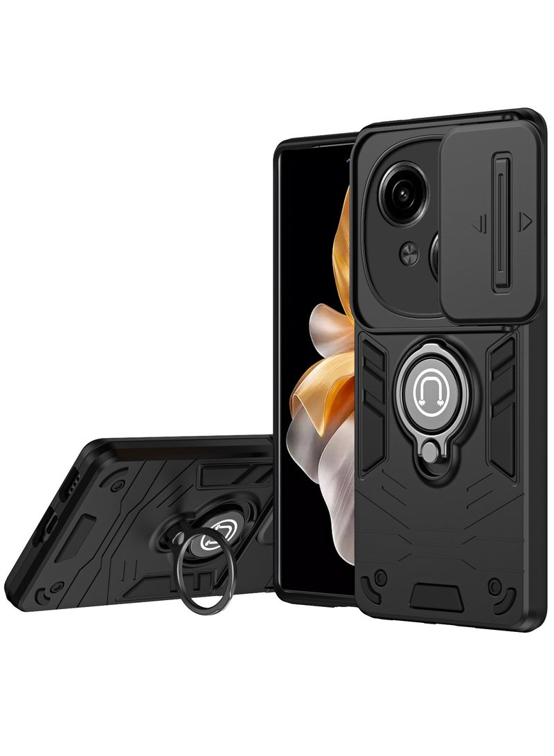 عام غطاء تكنو سبارك جو 2025 - هيكل PC صلب رفيع مع TPU مضاد للصدمات، غطاء مات مع حامل حلقي وواقي كاميرا منزلق - Image 1