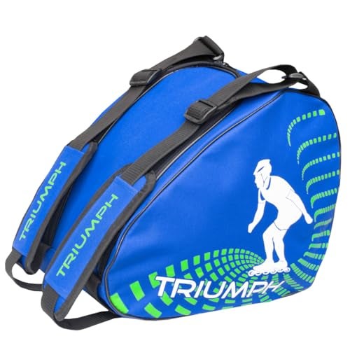 Triumph KB-612 Skating Bag for Only Quad Roller Skates (Royal Blue)(Size 12"x11"x9") - Image 1