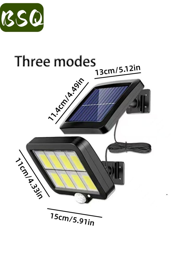 BSQ Split Solar Street Light, Motion Sensor 3 Modes, IP65 Waterproof Dustproof, Zero Electricity Bill for Villa Garden, Desert Farm & Power Outage - Image 2