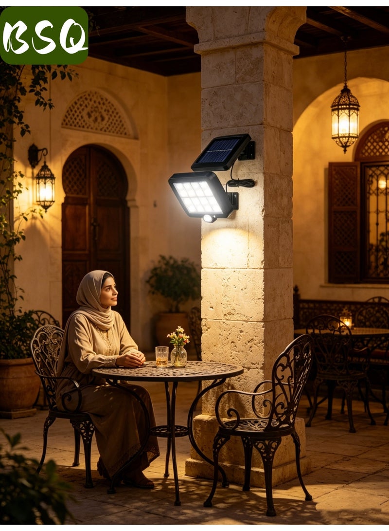 BSQ Split Solar Street Light, Motion Sensor 3 Modes, IP65 Waterproof Dustproof, Zero Electricity Bill for Villa Garden, Desert Farm & Power Outage - Image 5