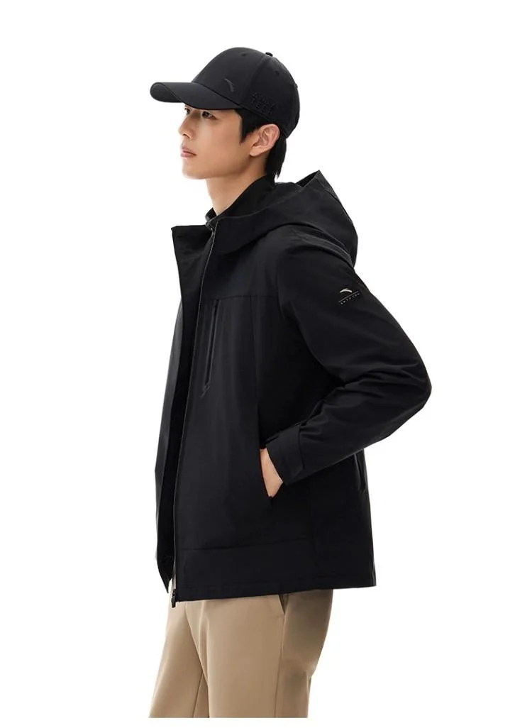 ANTA HydroShield | Waterproof Training Jacket for Men – Lightweight Windbreaker with Hood