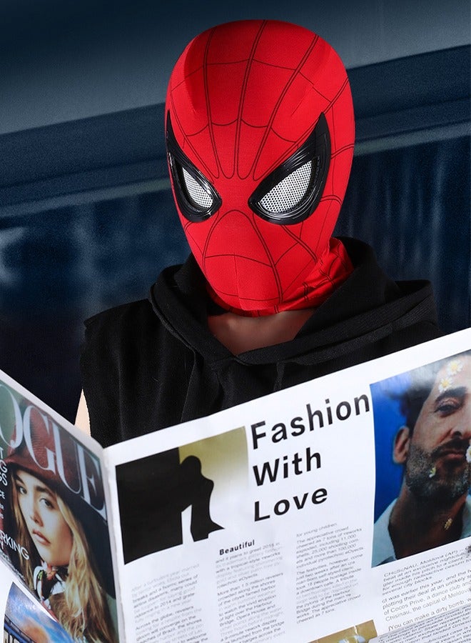 Spider Hero Mask, Controlling Mechanical Blinking, Realistic Spider Superhero Mask Cosplay - Image 5