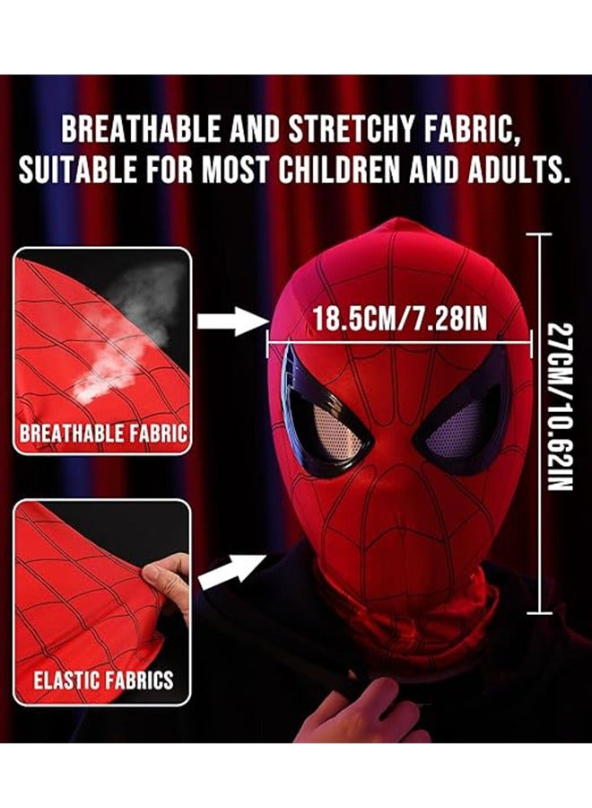 Spider Hero Mask, Controlling Mechanical Blinking, Realistic Spider Superhero Mask Cosplay - Image 3