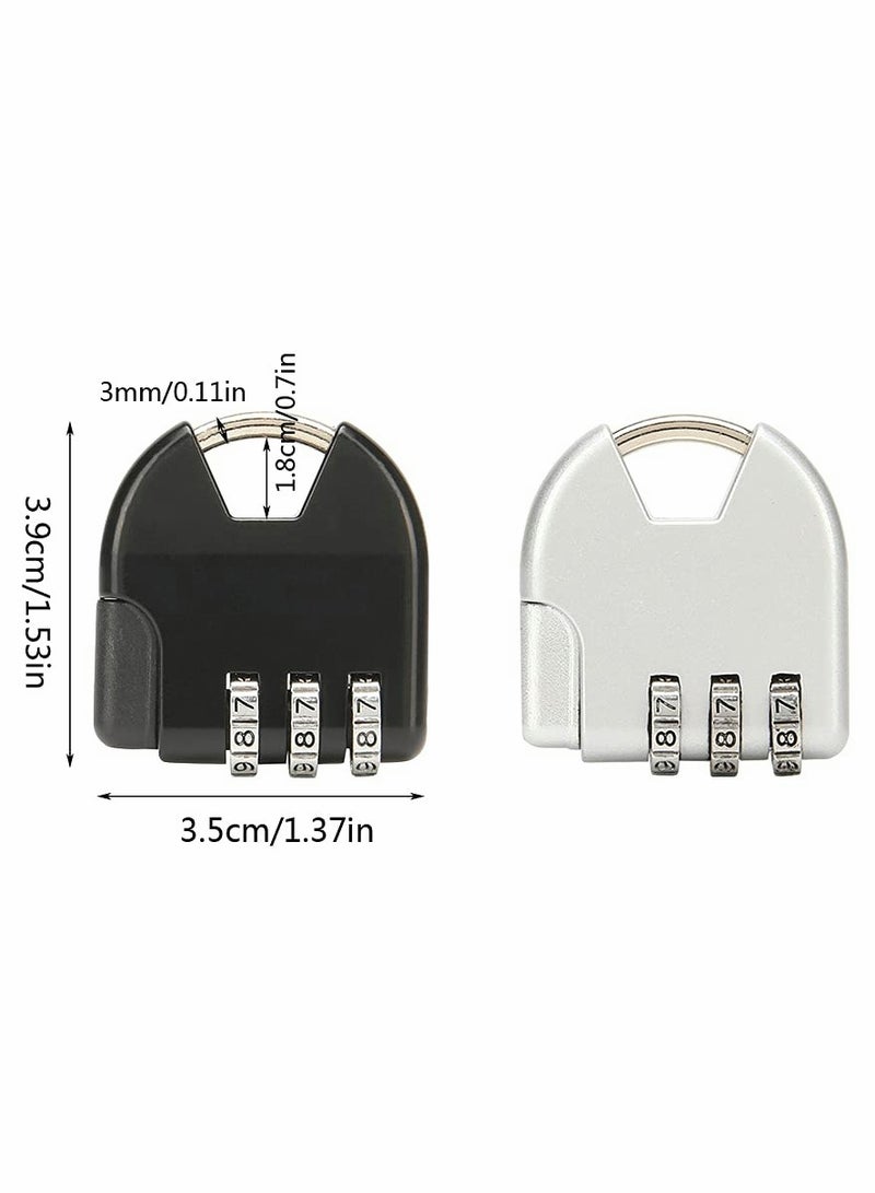 Luggage Locks, 4 Pcs Password Travel Lock - Image 3