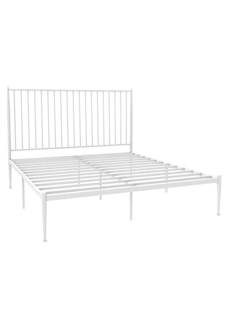 Rahaty Store - White bed frame 120x200 cms - Image 1