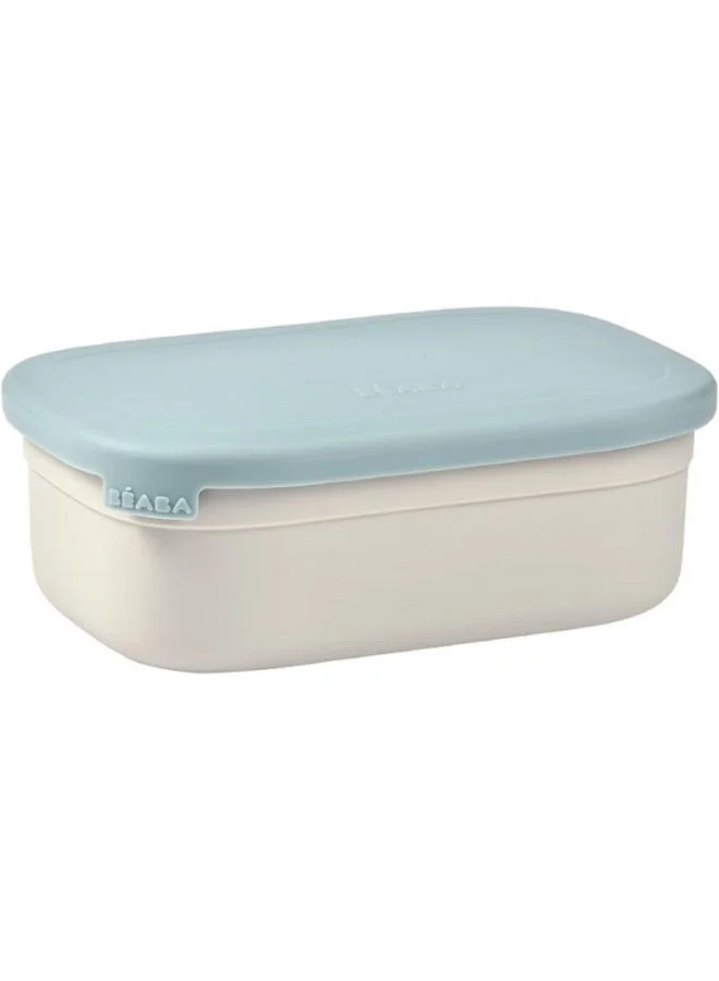 BEABA Stainless Steel Lunch Box Velvet Grey And Baltic Blue