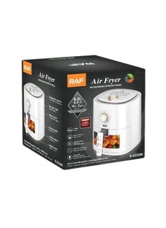 RAF Smart Air Fryer R.5332W 6L 1500W White 6L easy-to-use with digital control panel  - Image 4