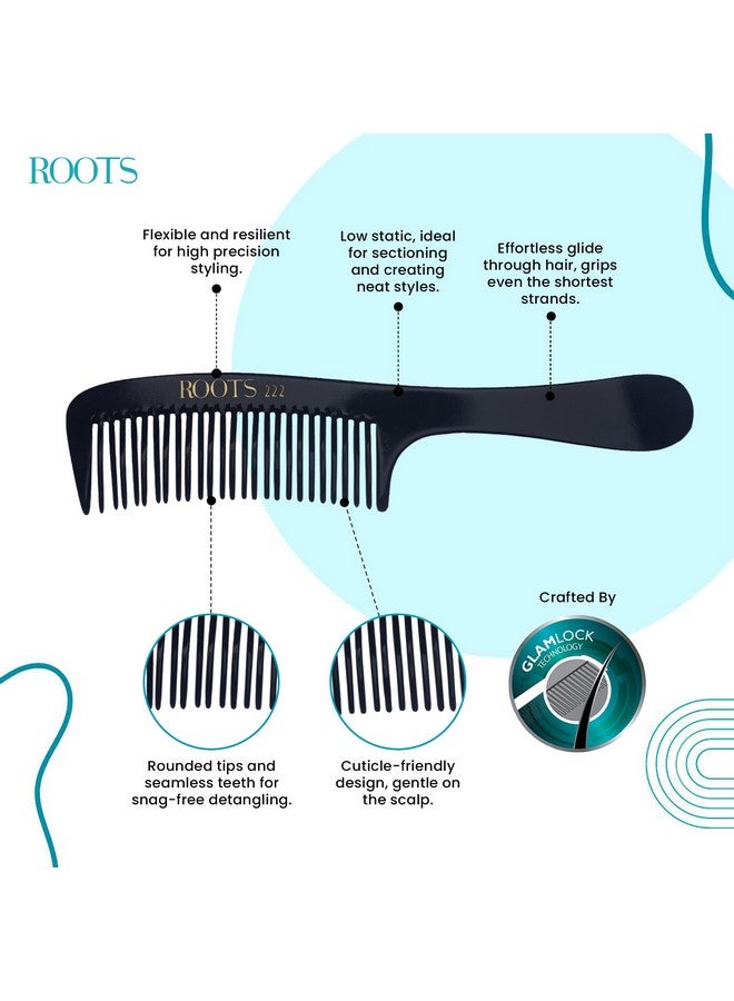 روتس - أمشاط احترافية لفك تشابك الشعر والشامبو - للرجال والنساء - 222 - Image 2