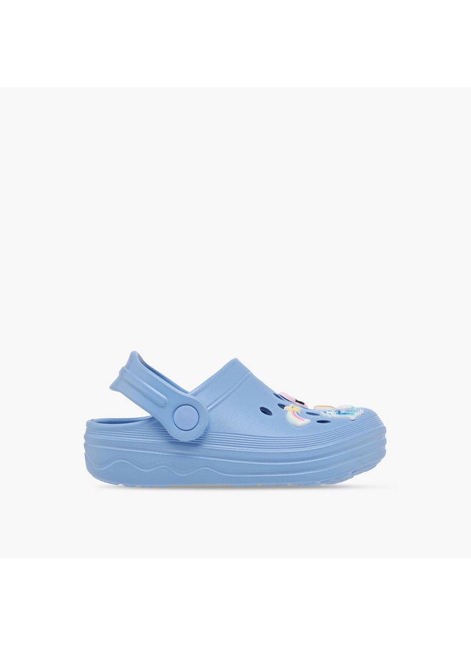 Disney Girls Princess Accent Slip-On Clogs  - Image 4