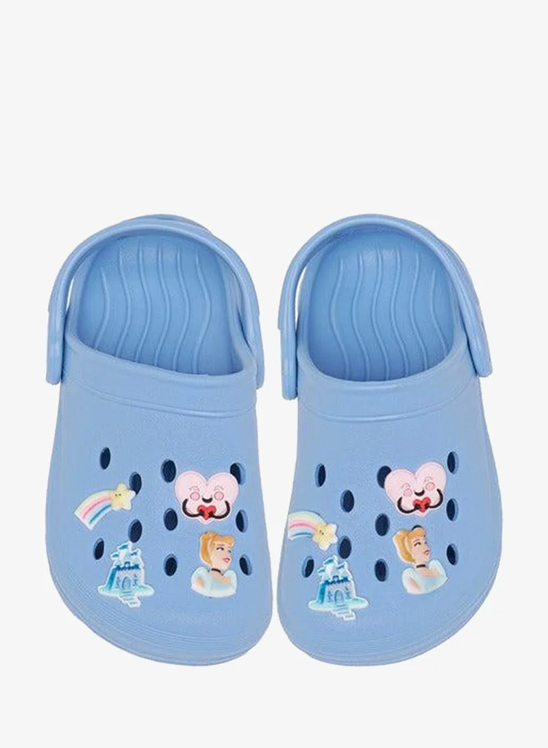 Disney BLUE Girls Princess Accent Slip-On Clogs for Women | Best Price UAE