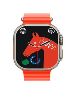 T900 Smart Watch, 1.99" Fast Charging Intelligent Bluetooth Call Smart Watch, Ai Voice Control Smart Health Monitor Watch, Elegant And Durable Outdoors Sport Wrist Watch For Men And Women, (Orange)