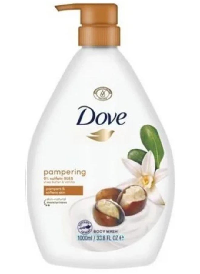 Dove Body Wash Pampering Shea Butter & Vanilla 1000 ml 
