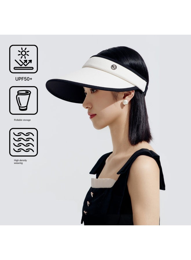 VVC Cheng Yi's Travel Pick】uv Protection Sun Hat With Face Cover - Outdoor Sports Brimless Cap, Chic Sun Visor - Image 4