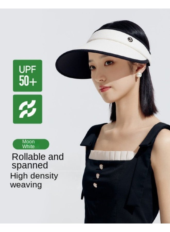 VVC Cheng Yi's Travel Pick】uv Protection Sun Hat With Face Cover - Outdoor Sports Brimless Cap, Chic Sun Visor - Image 1