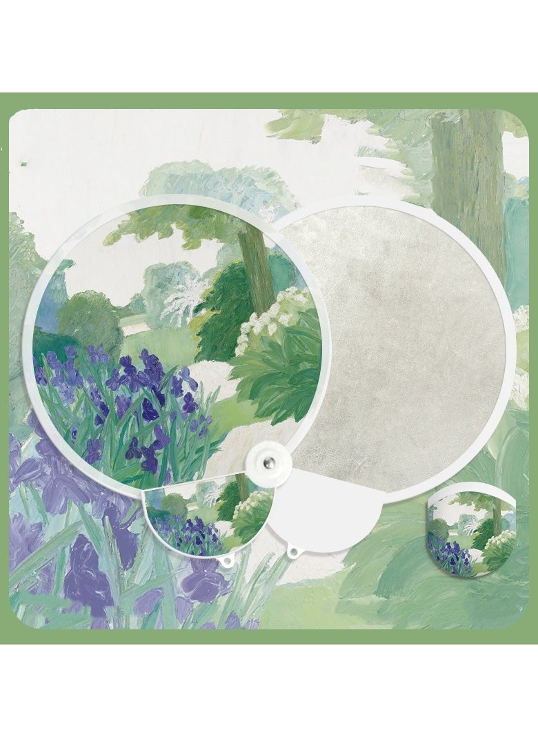 EBMINI - Van Gogh Oil Painting Green Rose Reflective Board - Image 1