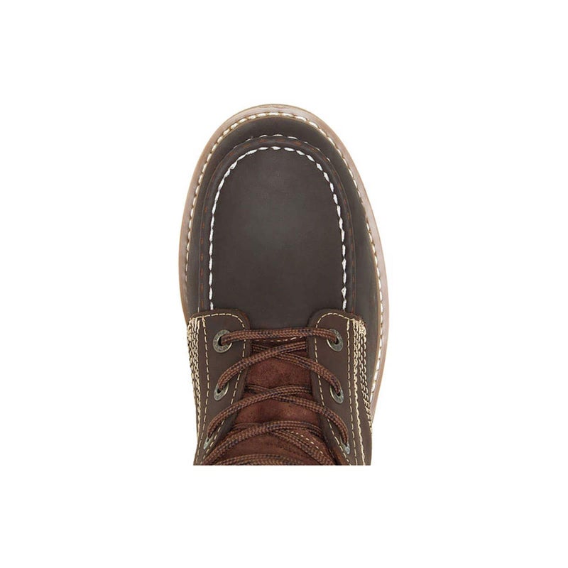 Wolverine Men's Loader 6" Soft Toe Wedge Work Boot, Brown, 10.5 M US - Image 4