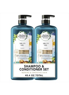 Shampoo and Conditioner Set Repairing Argan Oil of Morocco with Natural Source Ingredients, Color Safe, BioRenew, 20.2 Fl Oz, 2 Count - pzsku/Z818DFD0EB7379714DCADZ/45/_/1681030699/d7a0356b-106d-4b2b-93c0-dbd0fe140fec