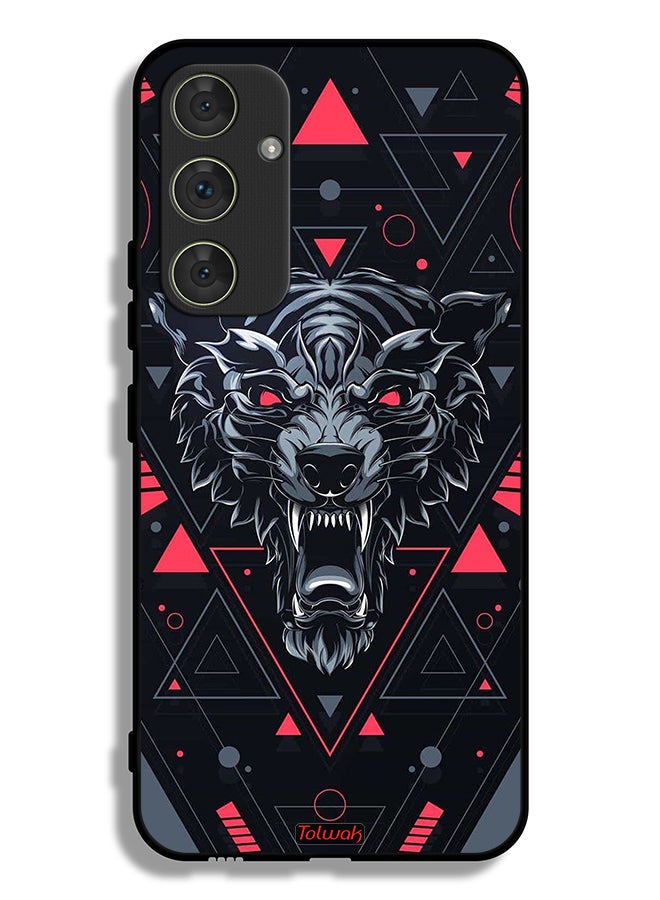 Tolwak Samsung Galaxy A54 5G Protective Case Cover Scrolling Wolf - Image 1
