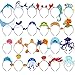 Yinder 24 Pieces Sea Animal Party Headband Under the Sea Party Decorations Ocean Themed Party Decorations Ocean Party Favors Felt Ocean Animal Headbands for Boys Girls Kids Adults Party Supplies - Image 2
