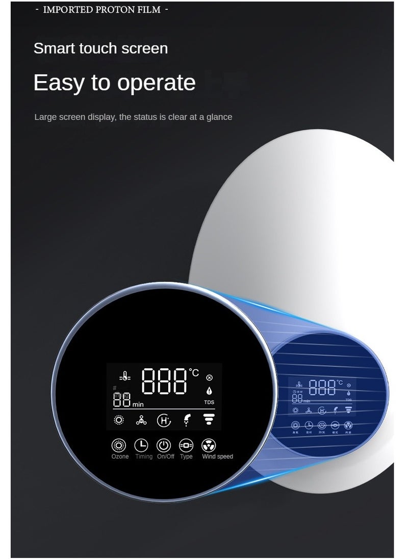 Eivax - Hydrogen Molecule Technology UV Sterilization Hydrogen-rich Bathing Unit  Intelligent Voice Environmentally Durable Hydrogen-rich Skin Beauty Bathing Machine  Remote Control Antioxidant - Image 1