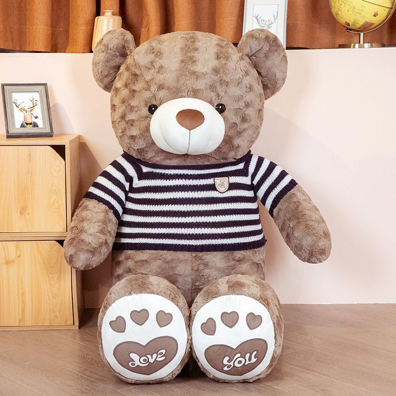 Teddy Bear Internet-Famous Exquisite Doll Large Giant Plush Toy Figure Doll Pillow Birthday Gift for Children