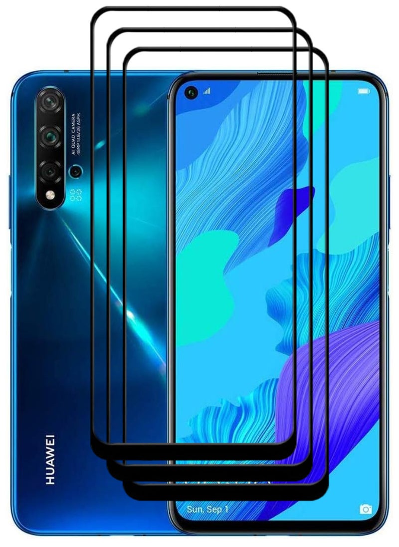 ACLIX 3 Pieces Antistatic ESD Dustproof Premium Quality High Definition Tempered Glass Screen Protector Designed For Huawei nova 5T - Image 1