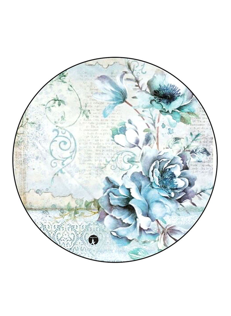 RKN Flowers Printed Mouse Pad Multicolour
