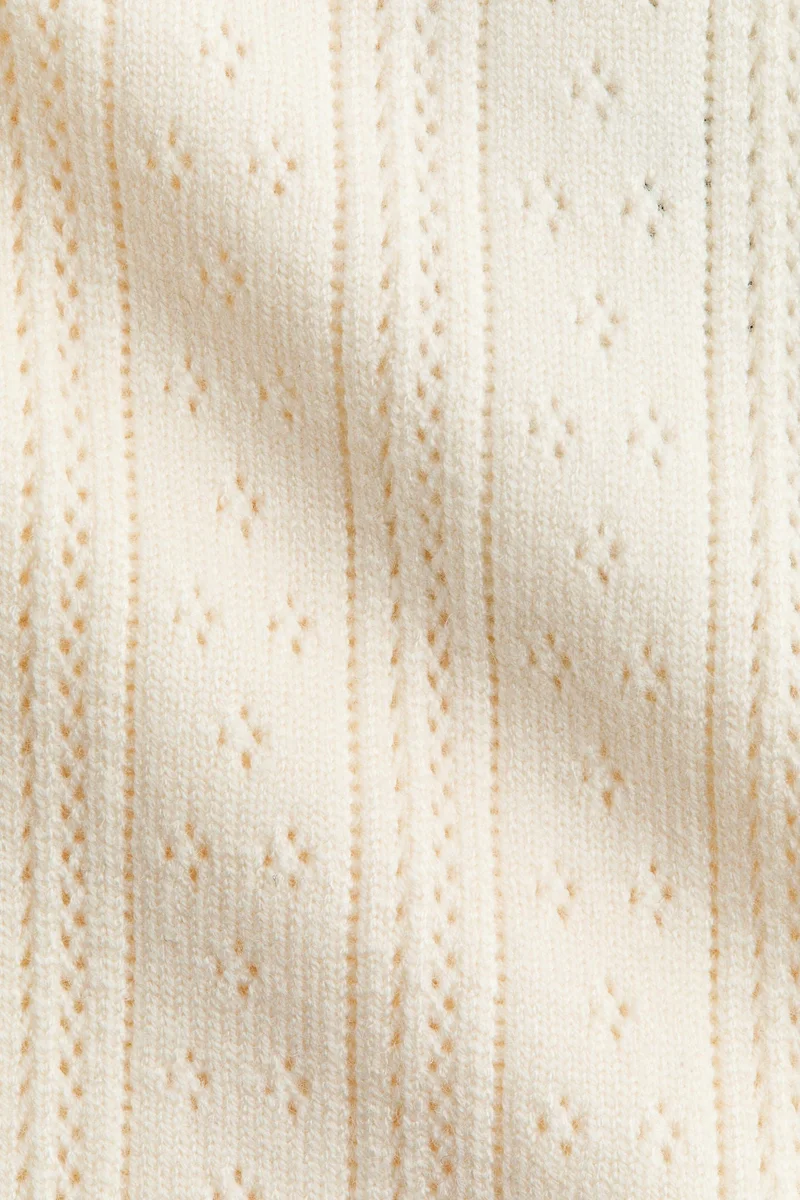 H&M Pointelle-knit strappy top