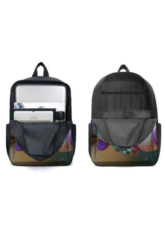 Bright Li Fire Fashion is unlimited! Cartoon bag three-piece set, suitable for a variety of scenes for students and teenagers (available for students, children, friends on outings, mountain climbing, schooling, etc.) - 3 - Image 2