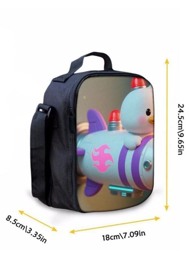 Bright Li Fire Fashion is unlimited! Cartoon bag three-piece set, suitable for a variety of scenes for students and teenagers (available for students, children, friends on outings, mountain climbing, schooling, etc.) - 3 - Image 4