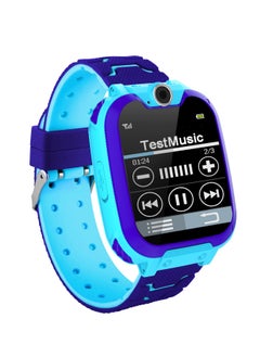 Generic Kids Smart Watch for Boys and Girls, Kids' Watches with Games, 1.54-inch HD Touch Screen Smartwatch for Children with SOS Call Camera Music Player Game Alarm (Blue)  - Image 1